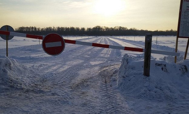 В Иркутской области были закрыты ледовые переправы