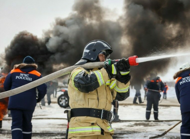 При пожаре в селе в Красноярском крае погибла женщина