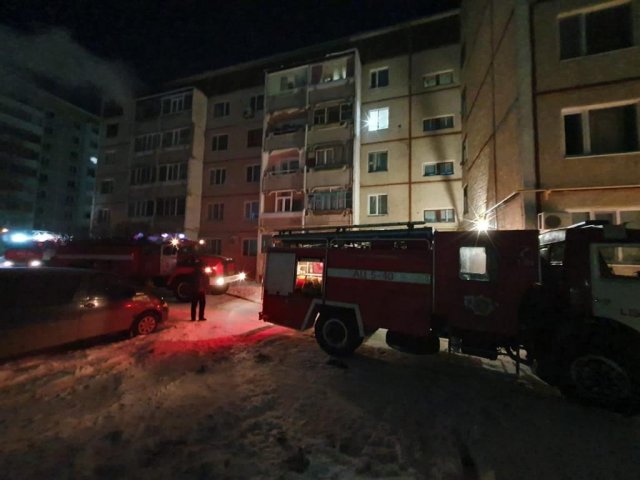 В Оренбургской области мужчина скончался во время пожара