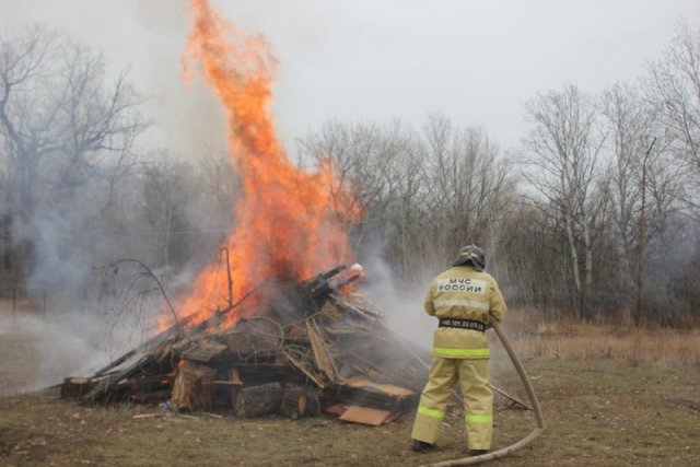 Высокая пожарная опасность ожидается в Оренбуржье