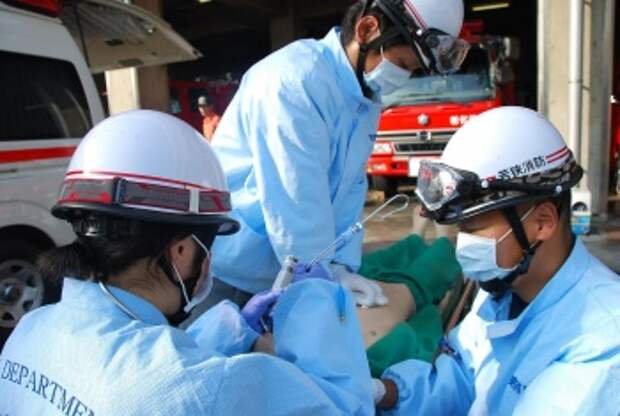 В Японии более 40 человек пострадали в результате утечки газа