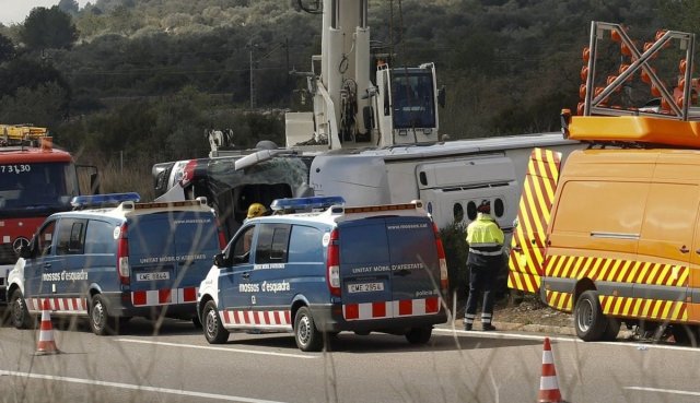 В результате ДТП в Испании пострадали более 10 человек