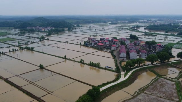 536 тыс. человек пострадали от наводнения в китайской провинции Цзянси