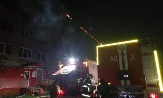 Трагический случай: мужчина погиб при пожаре в квартире в Орле