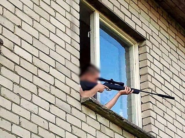 Неизвестные в Краснодаре устроили стрельбу с балкона