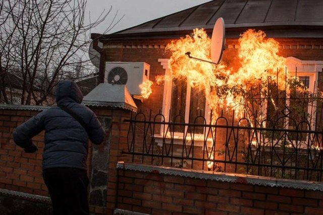 Житель Иваново попытался поджечь свой дом
