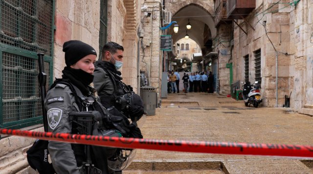 В результате нападения в Старом городе Иерусалима один человек получил ножевое ранение