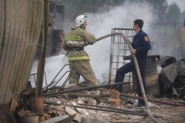 В Псковской области пожар унес жизнь мужчины