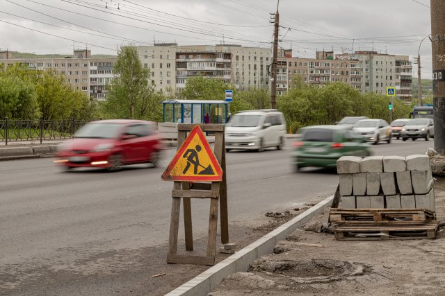 Завершение проектов по благоустройству дорог в Мурманске на 15 объектах