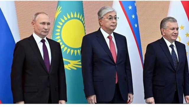 Путин, Мирзиёев и Токаев открыли поставки российского газа в Узбекистан