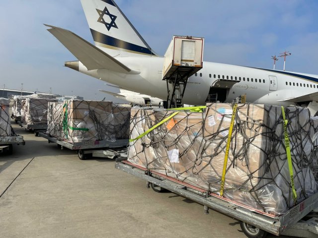 Ещё один борт военной помощи из США прибудет в Израиль