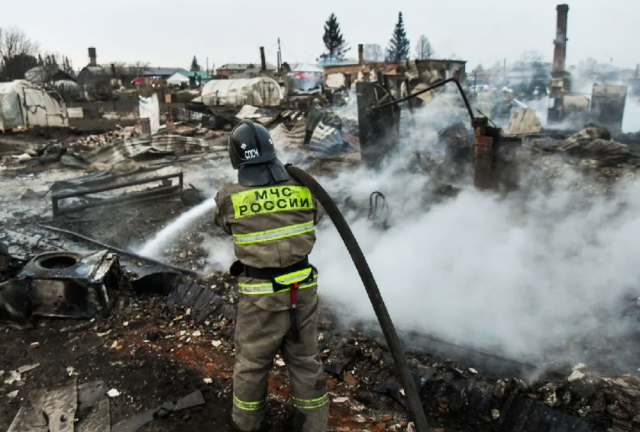 Пенсионерка стала жертвой пожара в Красноярском крае