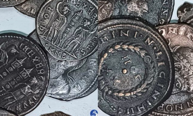 Крупный клад с монетами найден на дне моря в Сардинии