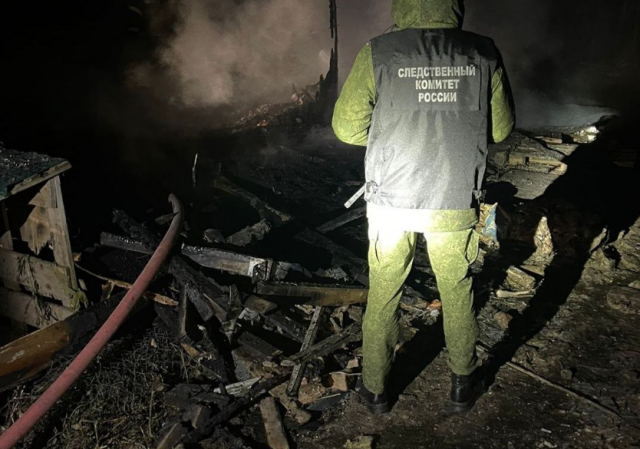Двое детей скончались в результате пожара в Челябинской области