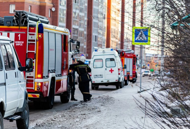 Пожар с 9 пострадавшими произошёл в Томске