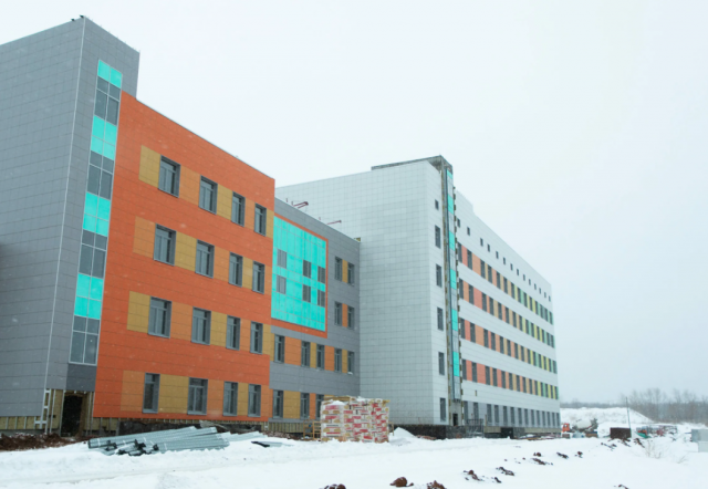 Открытие новой областной детской больницы состоялось в Оренбурге