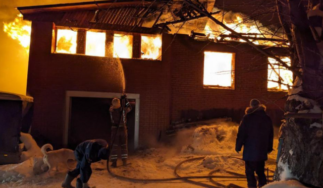 Супружеская пара погибла в результате пожара в Татарстане