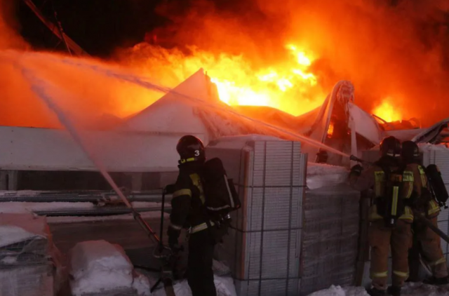 Житель Рязанской области скончался во время пожара