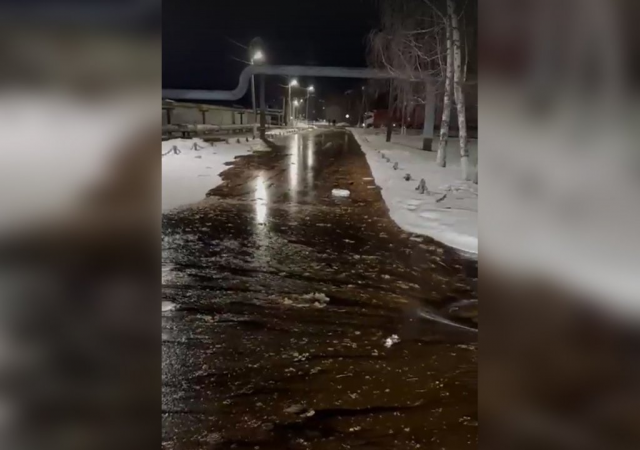 Потоп из сахарной патоки произошёл в Нижегородской области