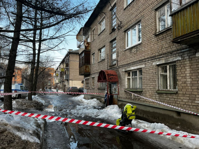 Семья в Ярославле пострадала в результате падения с крыши наледи