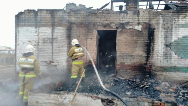 Ребёнок скончался во время пожара в Тульской области
