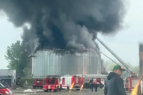 На нефтебазе под Анапой локализован пожар