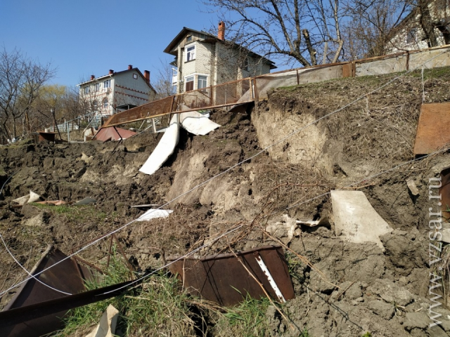 В Сочи значительно выросло число оползней из-за мощных осадков