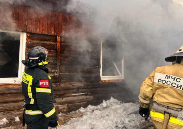 Пожар в частном доме в Нижегородской области унес жизни двух человек