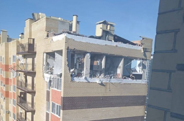 В Ставрополе произошел взрыв газа в 18-этажном доме: опубликованы кадры с места происшествия
