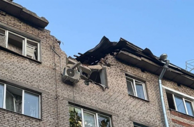 В Туле женщина получила травмы при падении обломков беспилотника