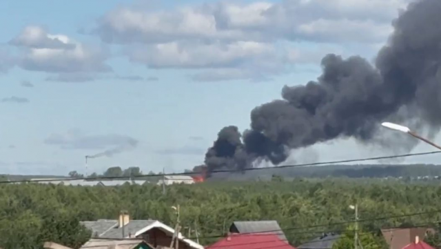 На территории колонии в Соликамске произошло возгорание в Лесопильном цеху