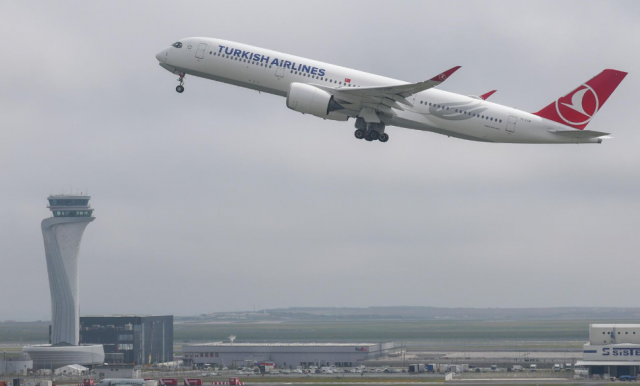 В Анталье пассажиров самолёта Turkish Airlines экстренно эвакуировали из-за задымления шасси
