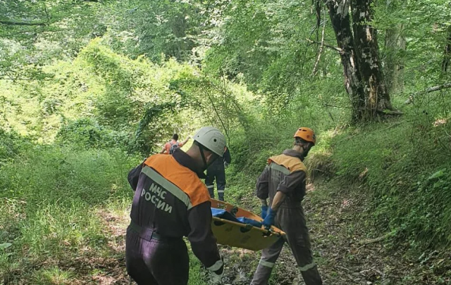 Пропавшего туриста в горах Сочи нашли живым