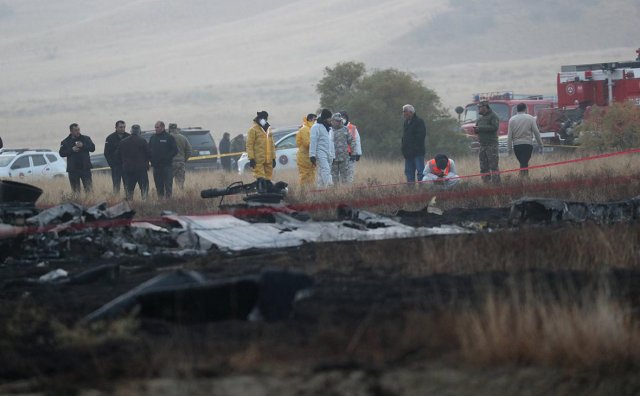 В Грузии нашли тела 19 погибших при крушении турецкого самолета