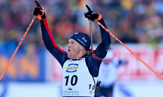 Дале-Шевдал триумфально выиграл олимпийский масс-старт на 15 км