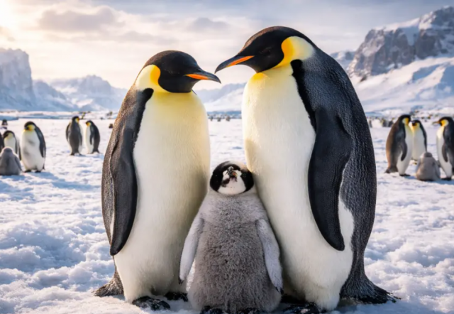 Императорских пингвинов признали вымирающим видом из-за таяния льдов