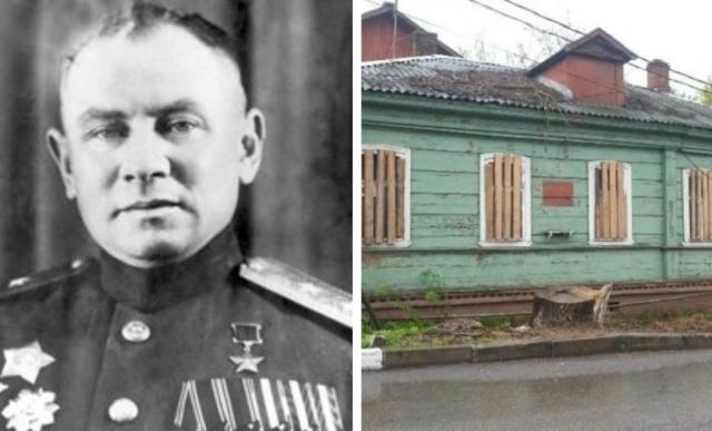 В Подмосковье сгорел дом Героя Советского Союза Дмитрия Жеребина