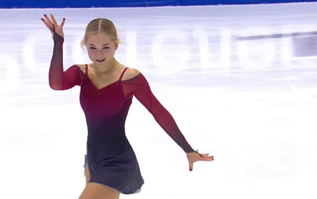 Камилла Нелюбова стала победительницей этапа Гран-при России по фигурному катанию в Казани