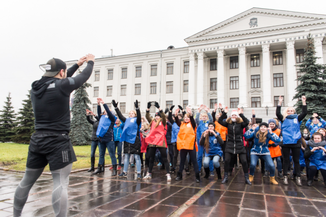 В Пскове 4 ноября организуют массовую зарядку с танцевальными элементами
